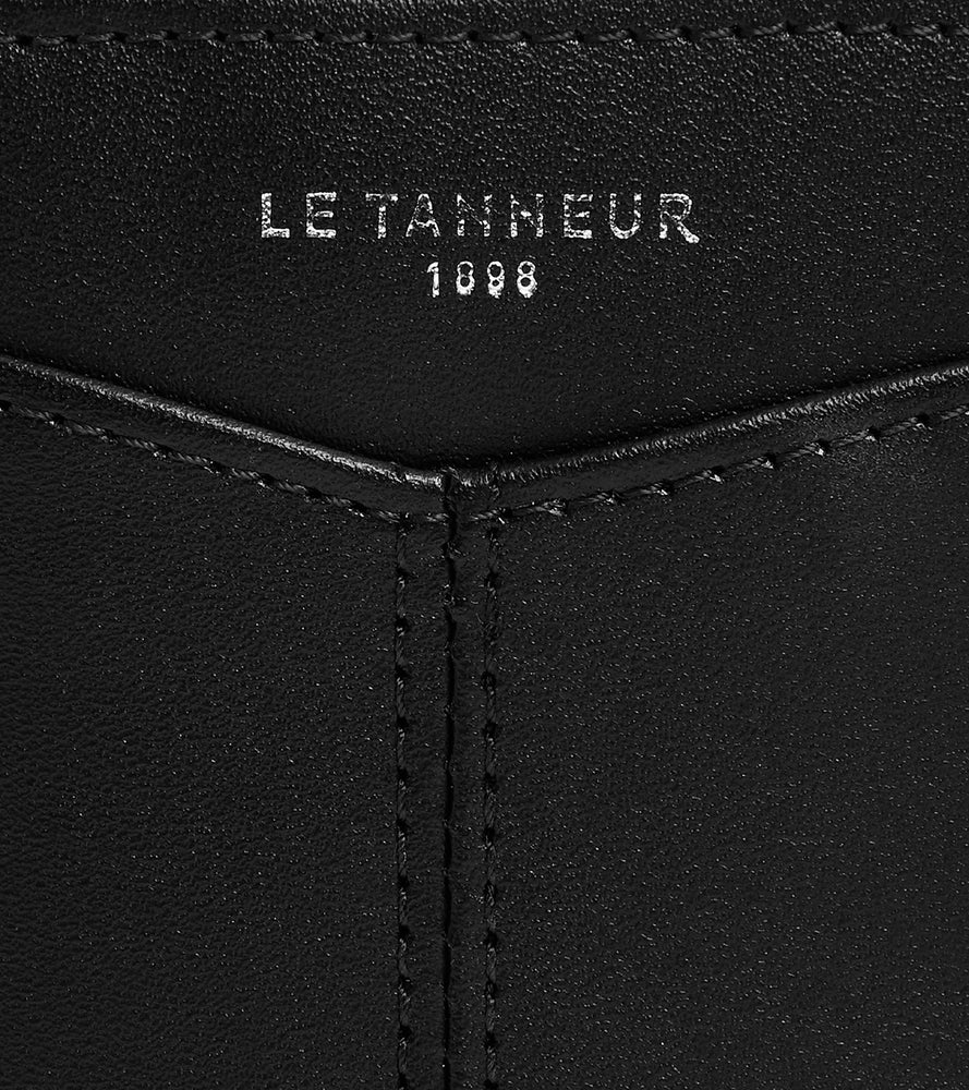 Porte cartes vertical Charlotte en cuir lisse - Image 2
