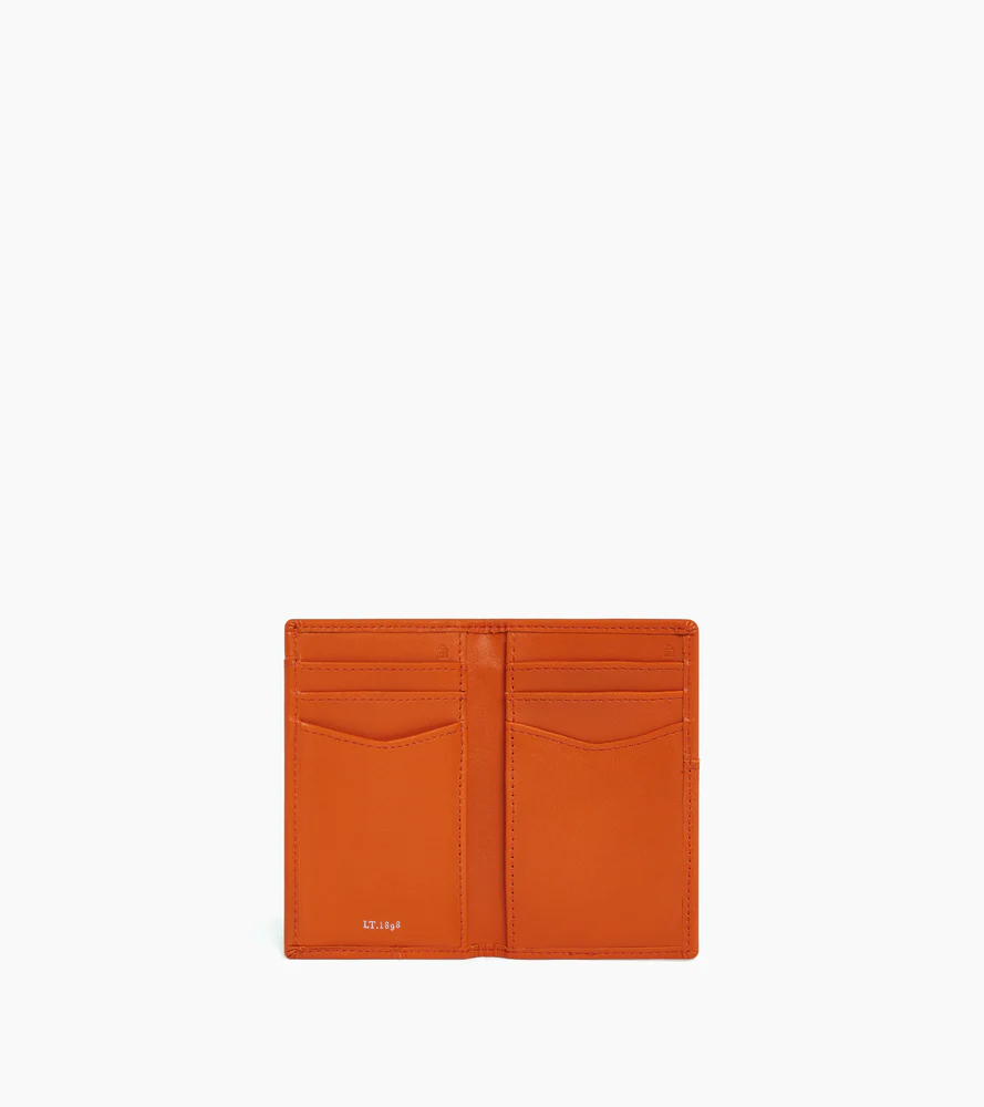 Porte cartes vertical Charlotte en cuir lisse - Image 3