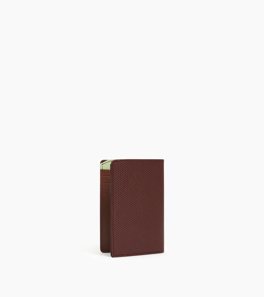 Porte cartes vertical Emile en cuir signature T - Image 4