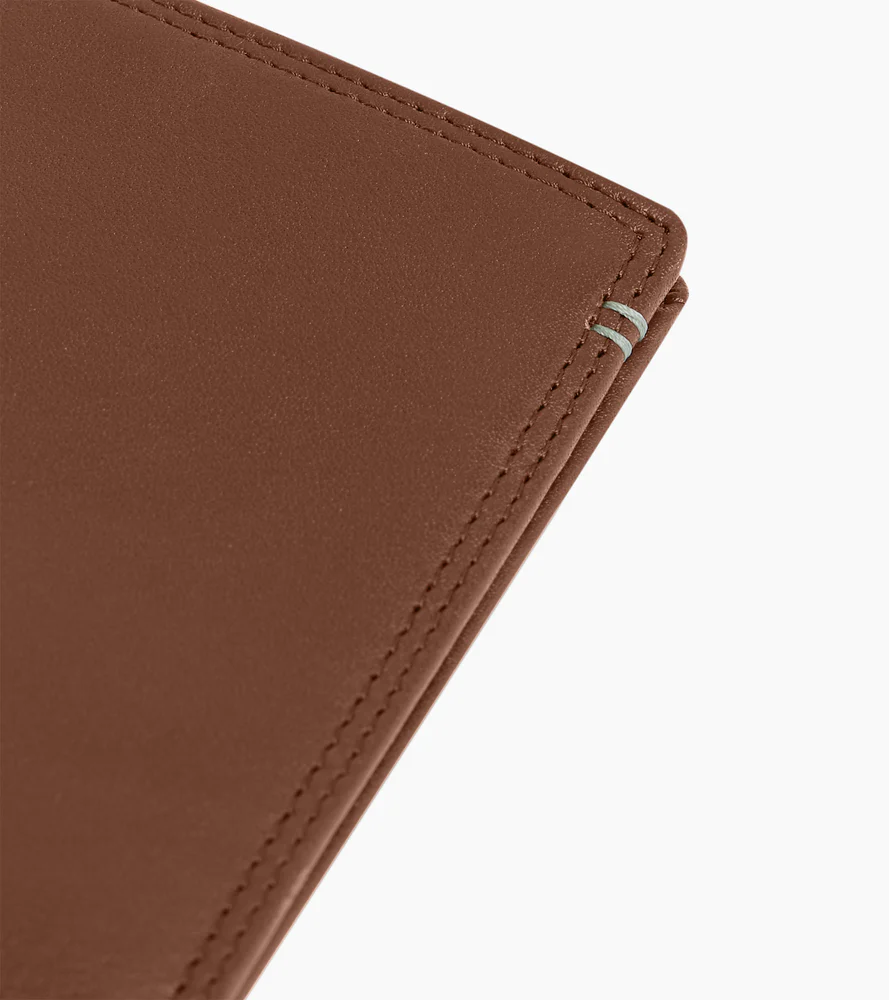 Porte cartes vertical Martin en cuir lisse - Image 2