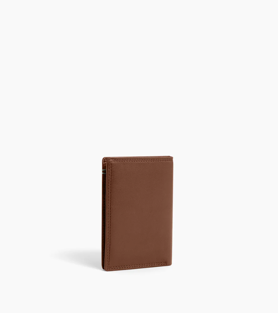 Porte cartes vertical Martin en cuir lisse - Image 4