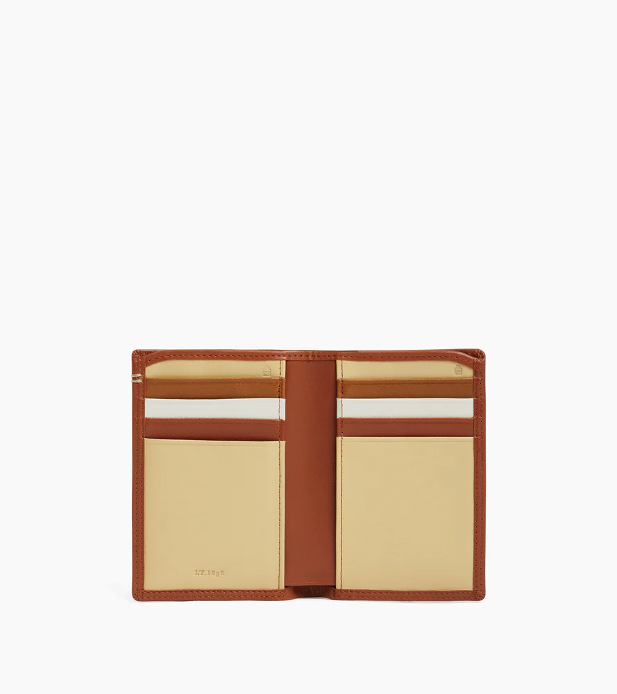 Porte cartes vertical Martin en cuir lisse - Image 3