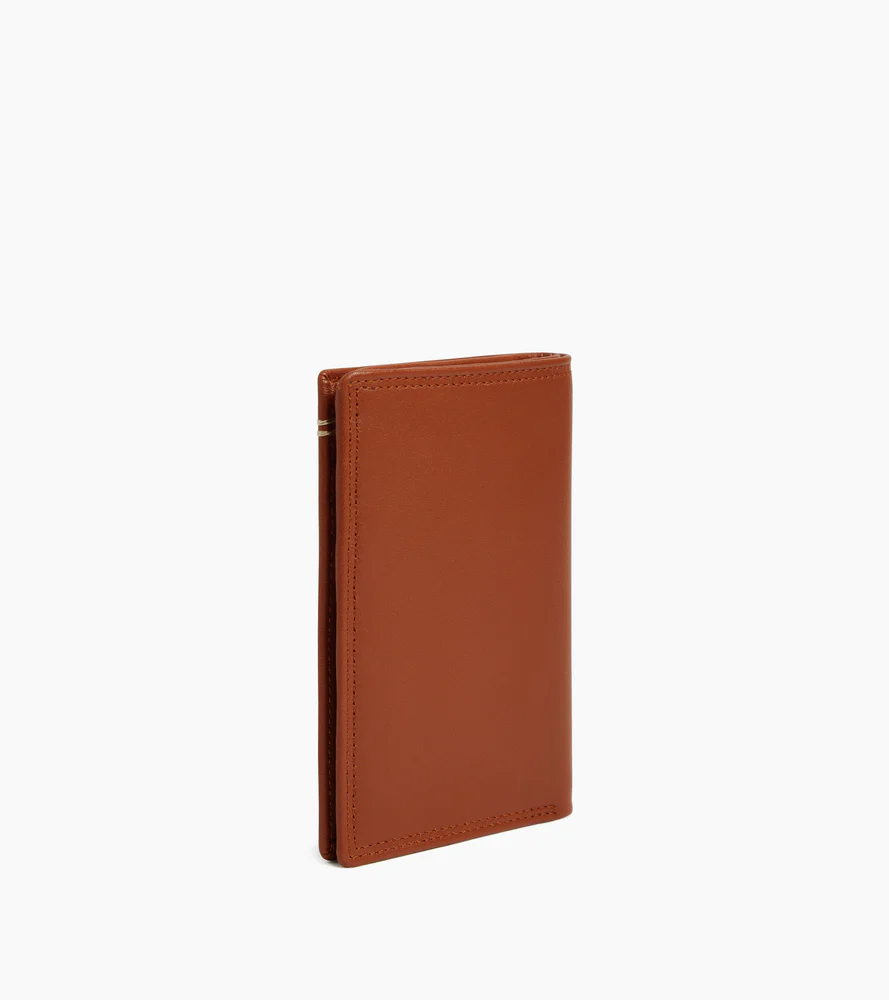 Porte cartes vertical Martin en cuir lisse - Image 4