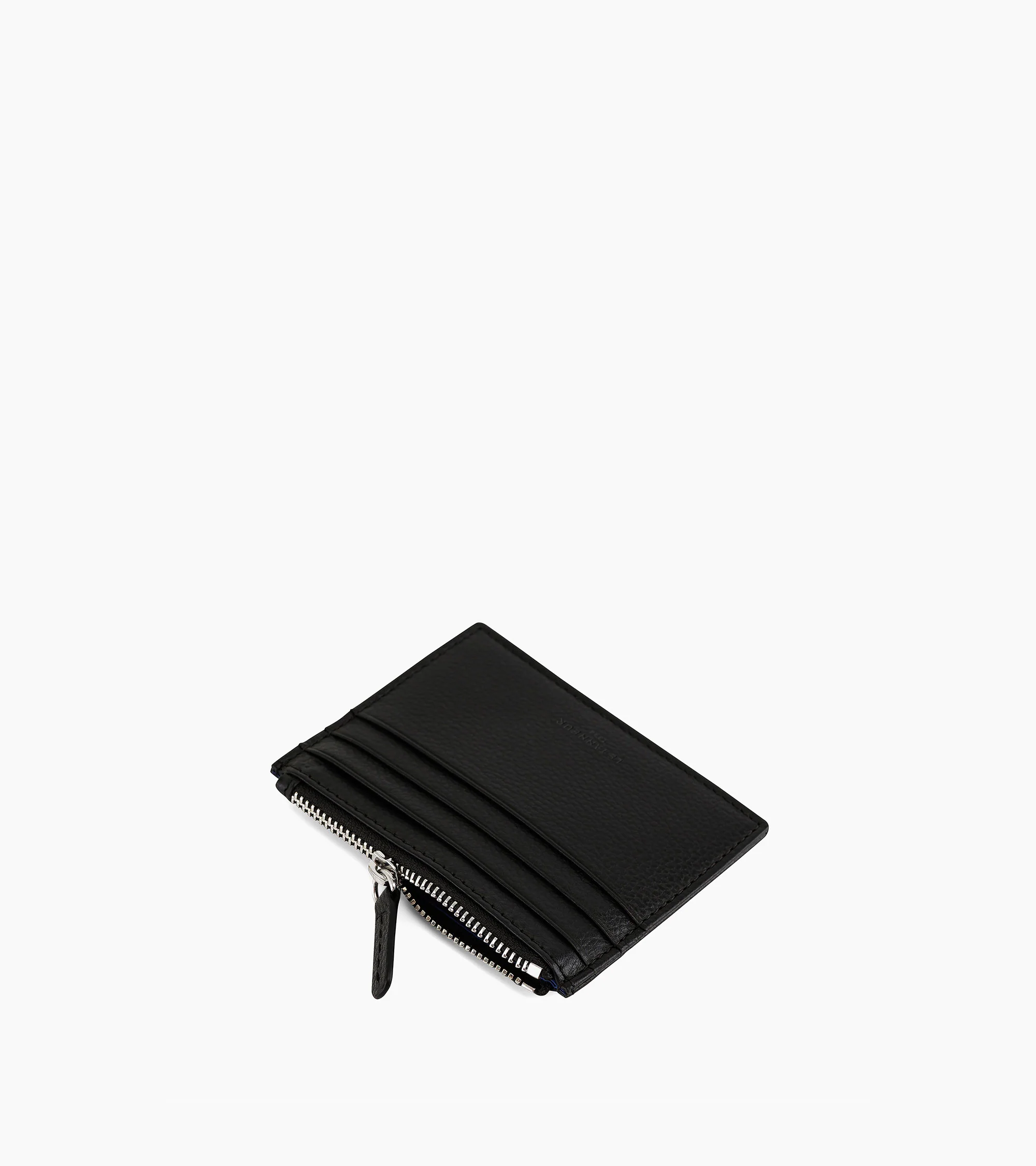 Porte cartes zippé Charles en cuir grainé - Image 5