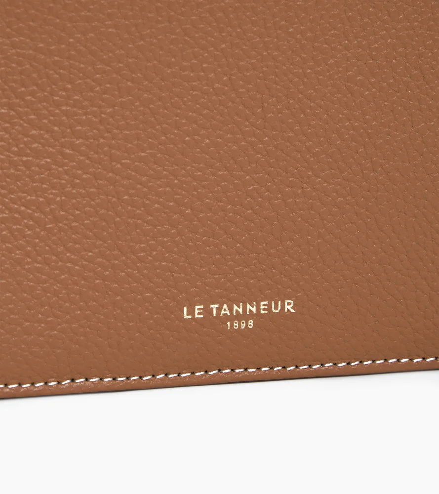 Porte cartes zippé Emilie en cuir grainé - Image 2