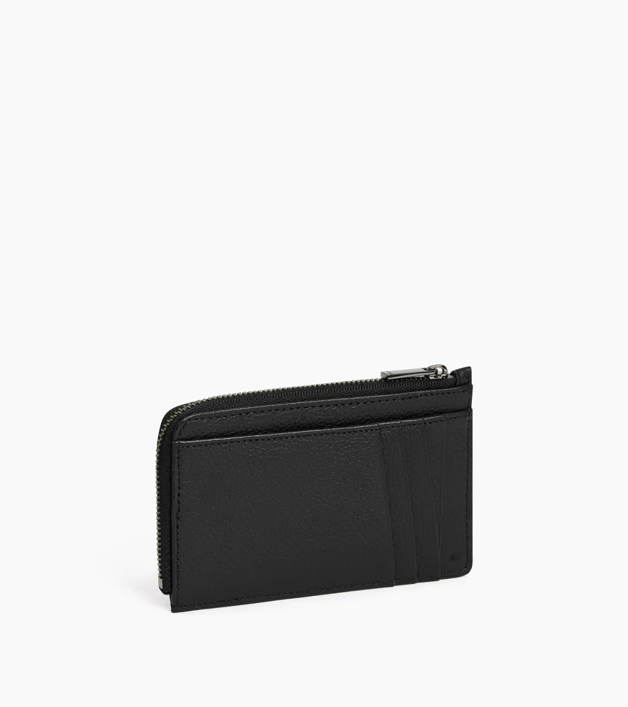 Porte cartes zippé Emilie en cuir grainé - Image 4