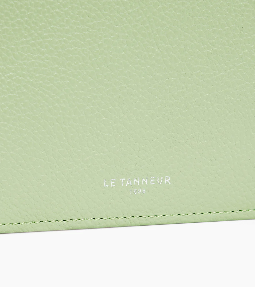 Porte cartes zippé Emilie en cuir grainé - Image 2