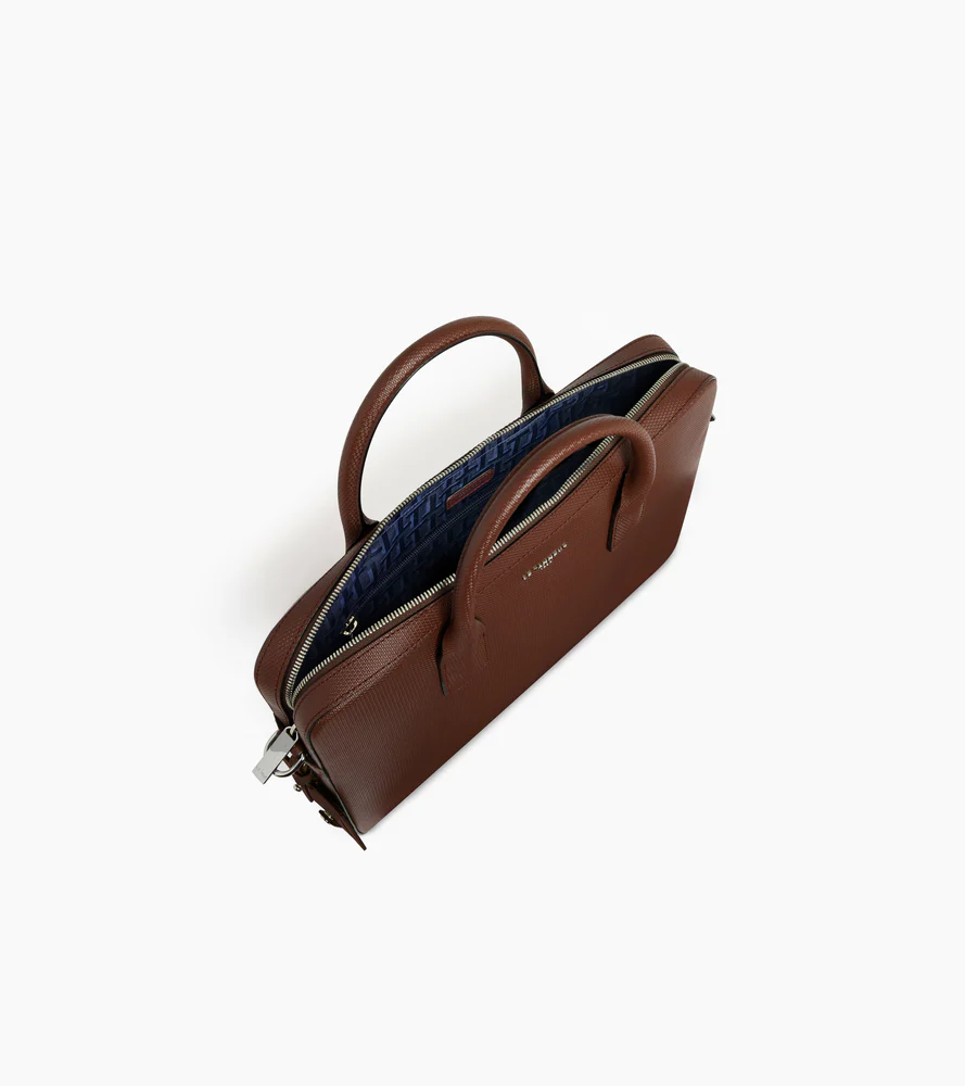 Porte document slim 14" Emile en cuir signature T - Image 4