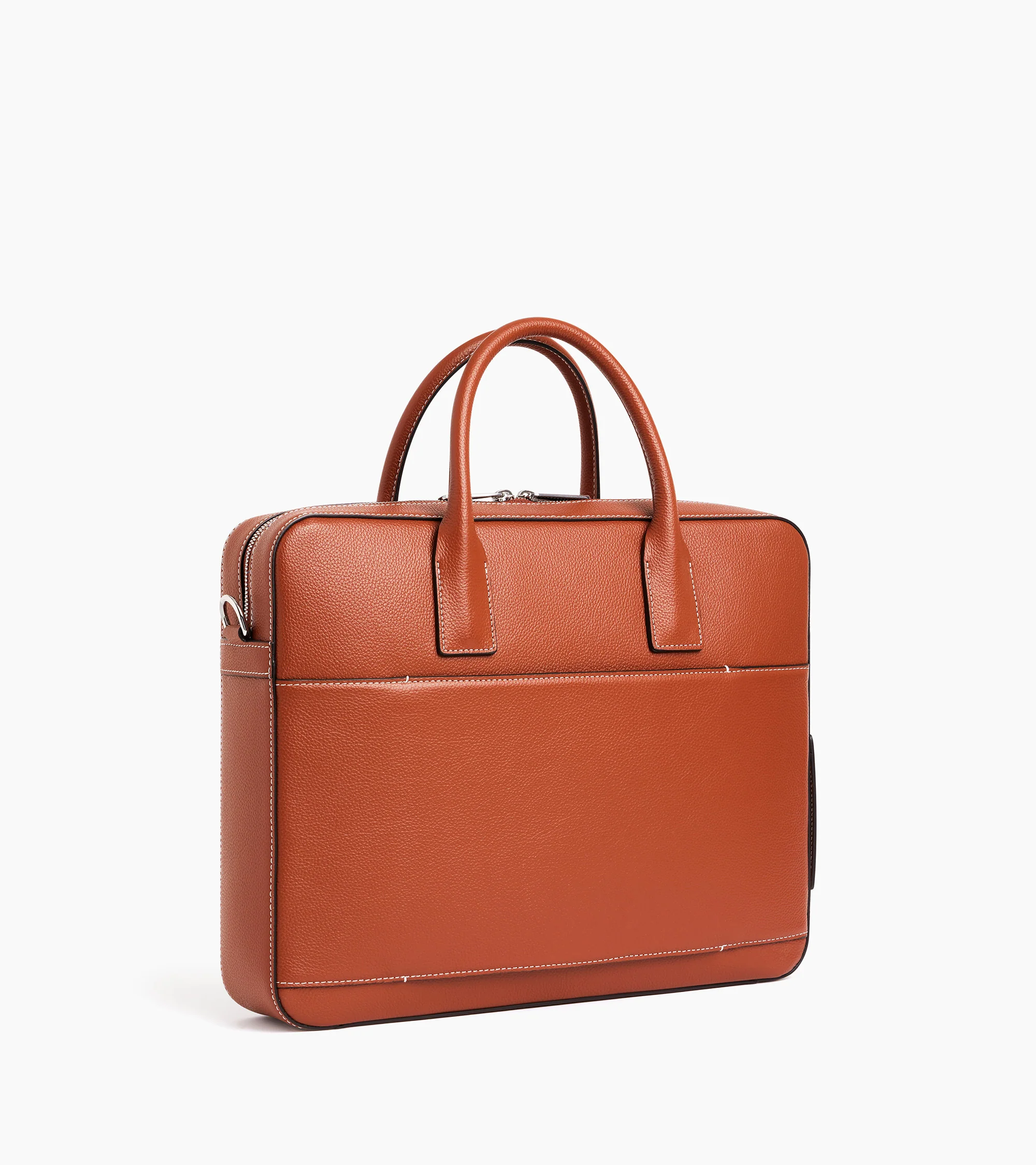 Porte documents 14" Emile en cuir grainé - Image 4