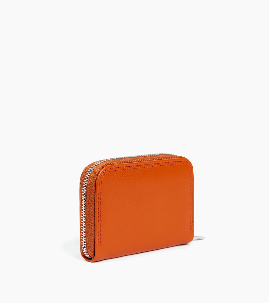 Porte monnaie zippé Martin en cuir lisse - Image 4