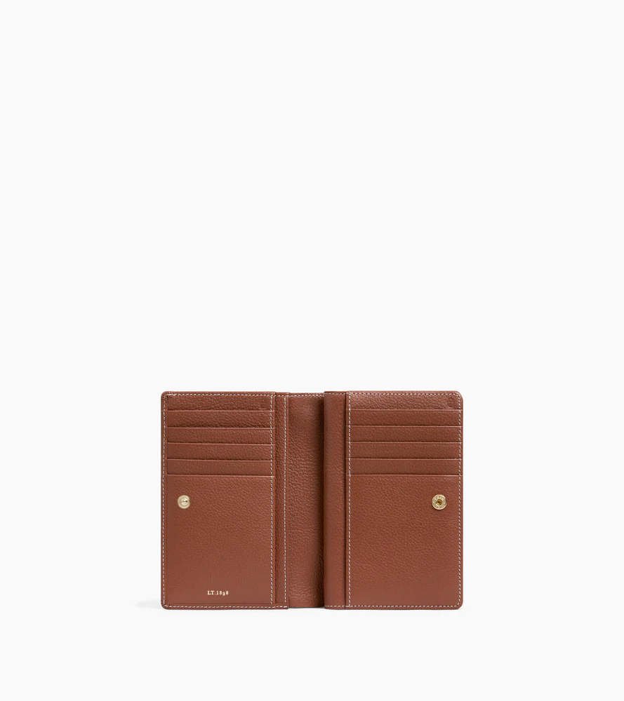 Portefeuille moyen modèle Ella en cuir grainé - Image 3