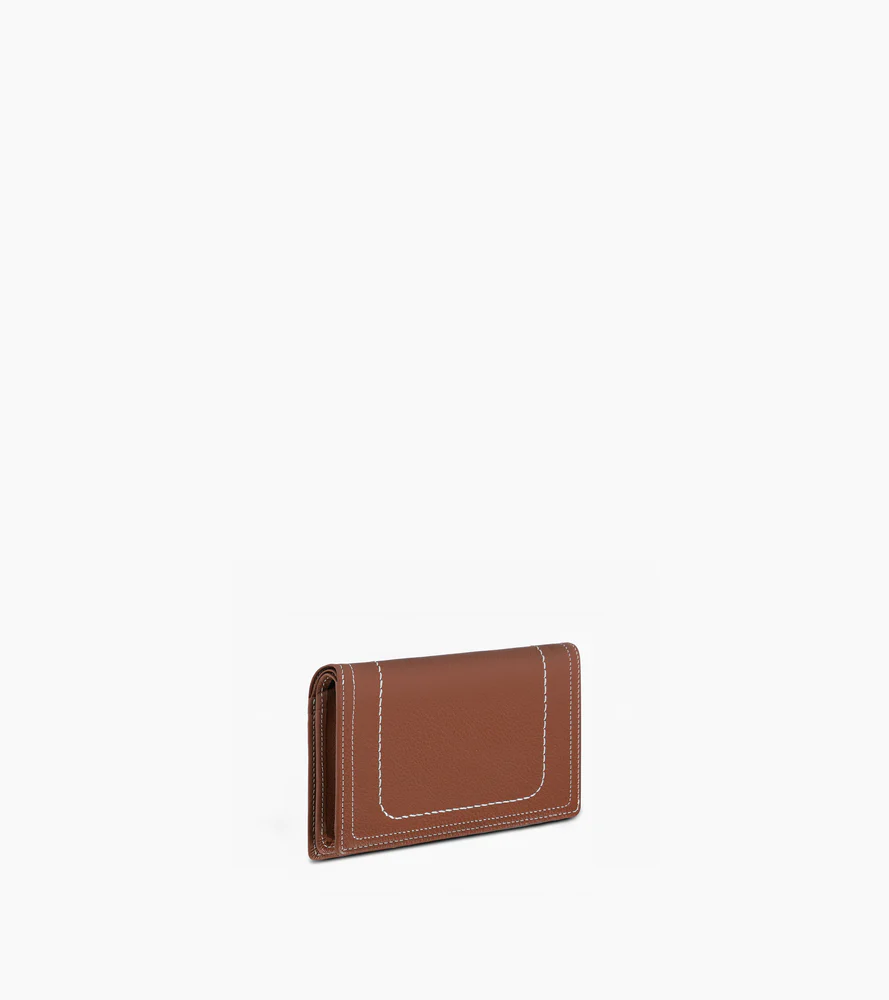 Portefeuille moyen modèle Ella en cuir grainé - Image 5