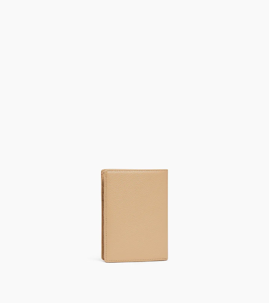 Portefeuille vertical zippé Emile en cuir grainé - Image 4