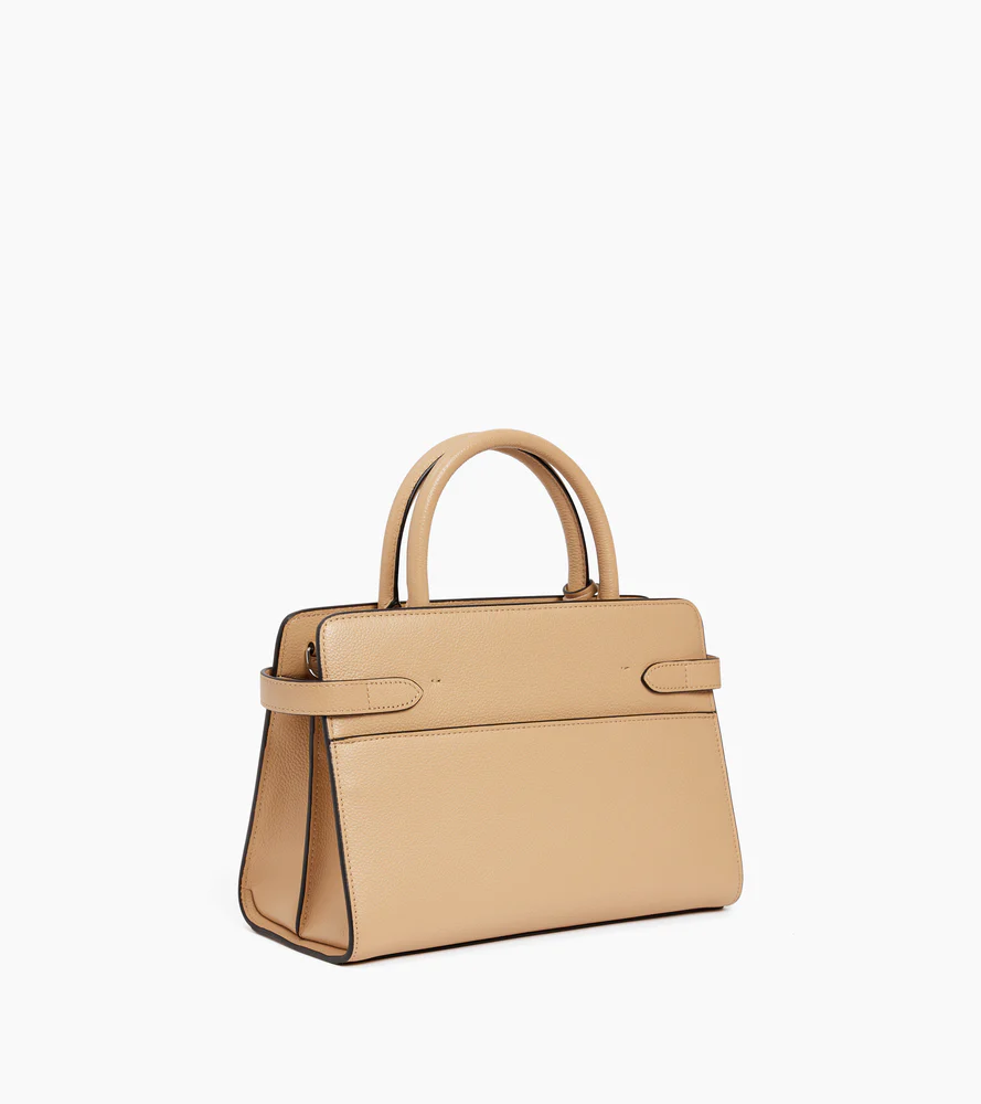 Sac à main moyen modèle Emilie en cuir grainé - Image 5