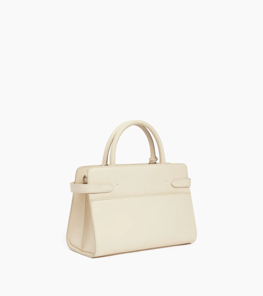 Sac à main moyen modèle Emilie en cuir grainé - Image 5
