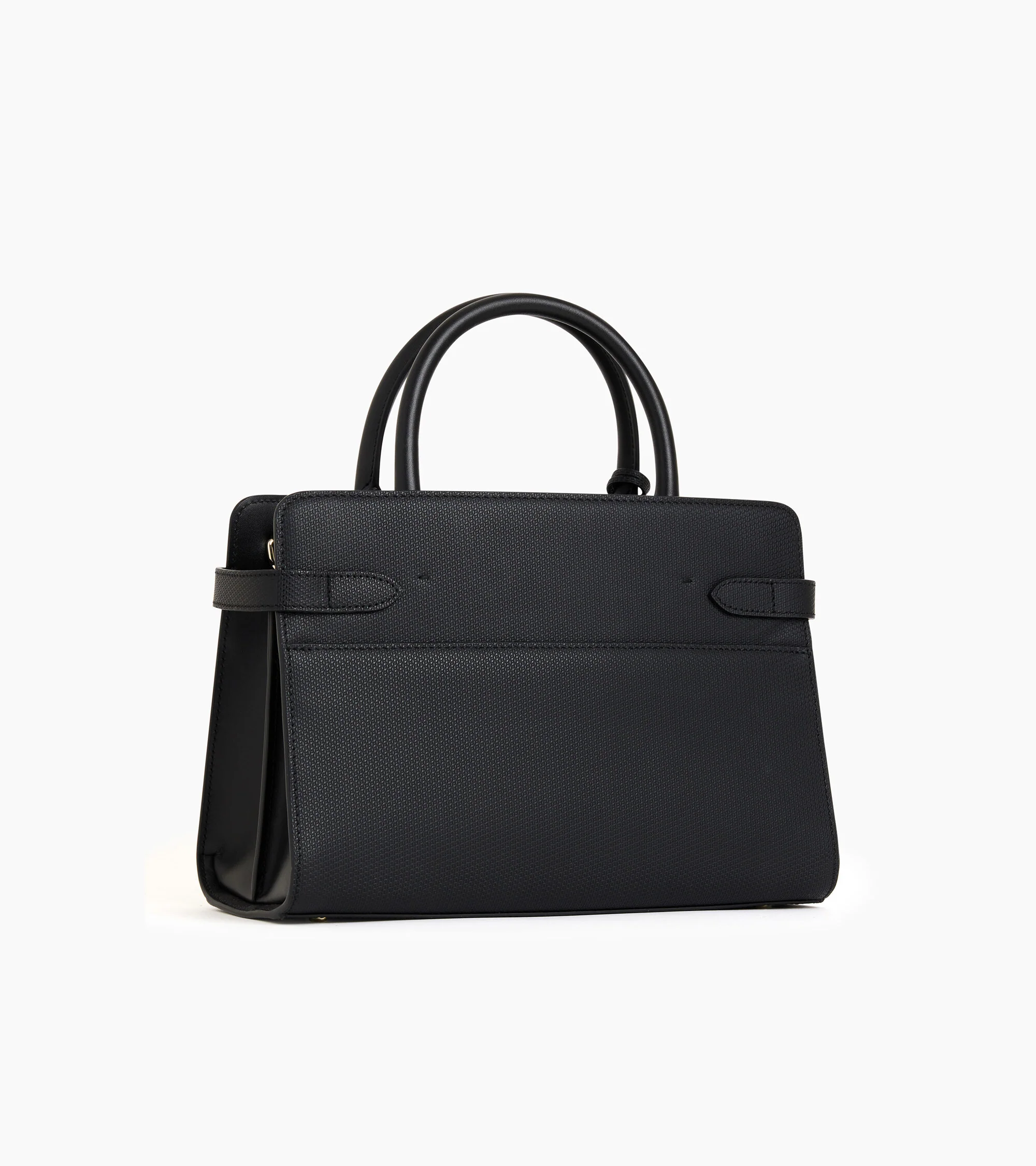 Sac à main moyen modèle Emilie en cuir signature T - Image 4