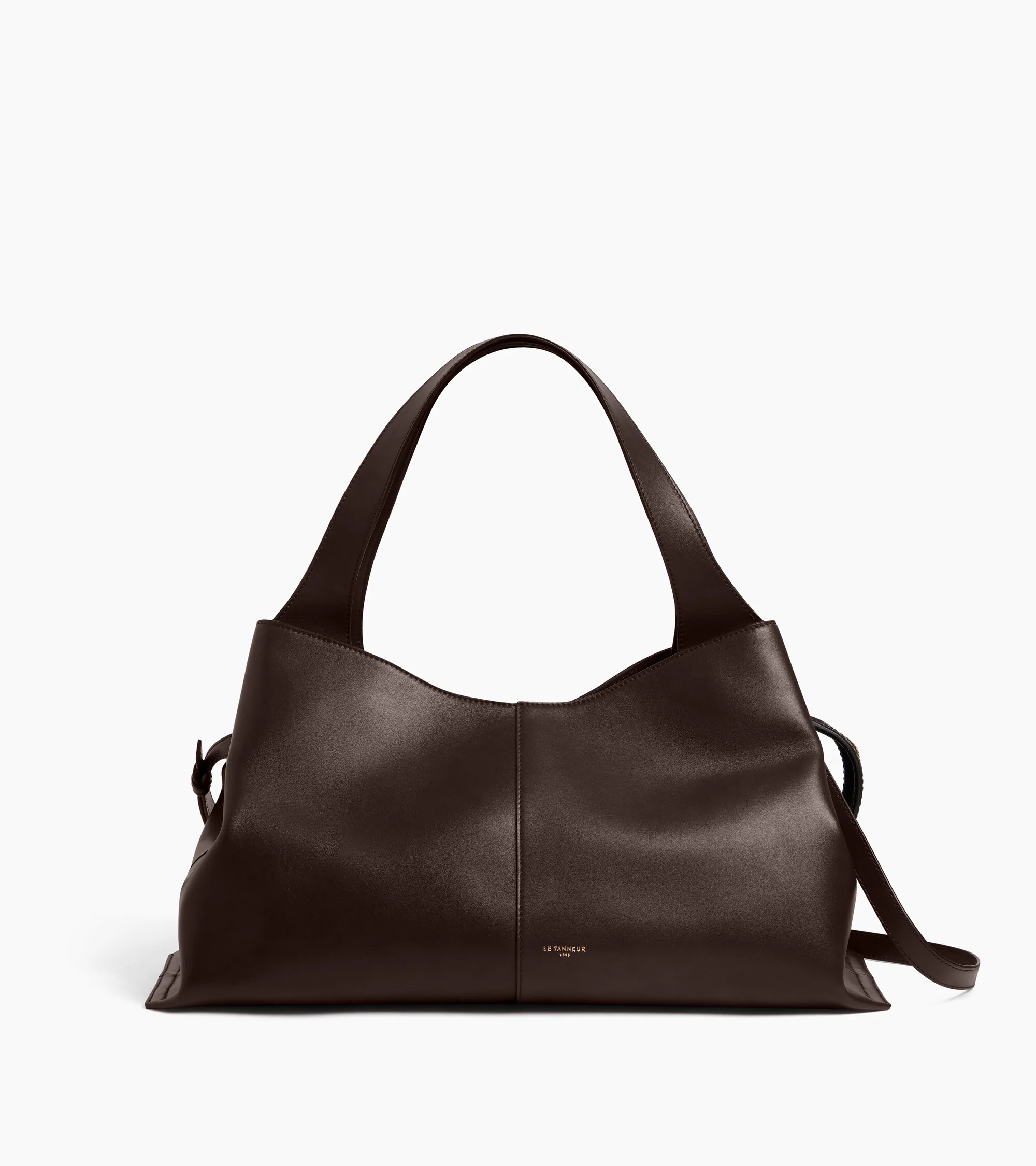 Sac à main moyen modèle Félicie en cuir lisse - Image 5