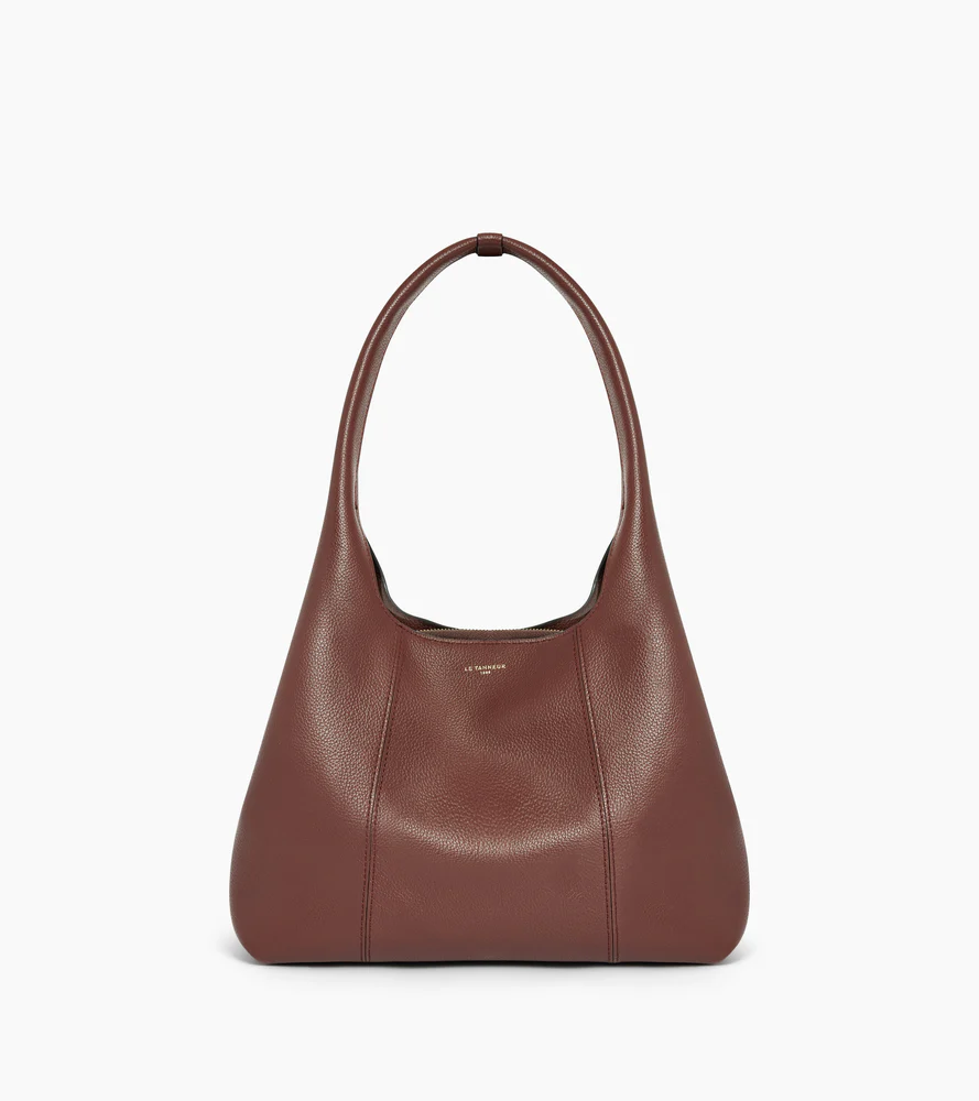 Sac porté épaule moyen modèle Juliette en cuir grainé