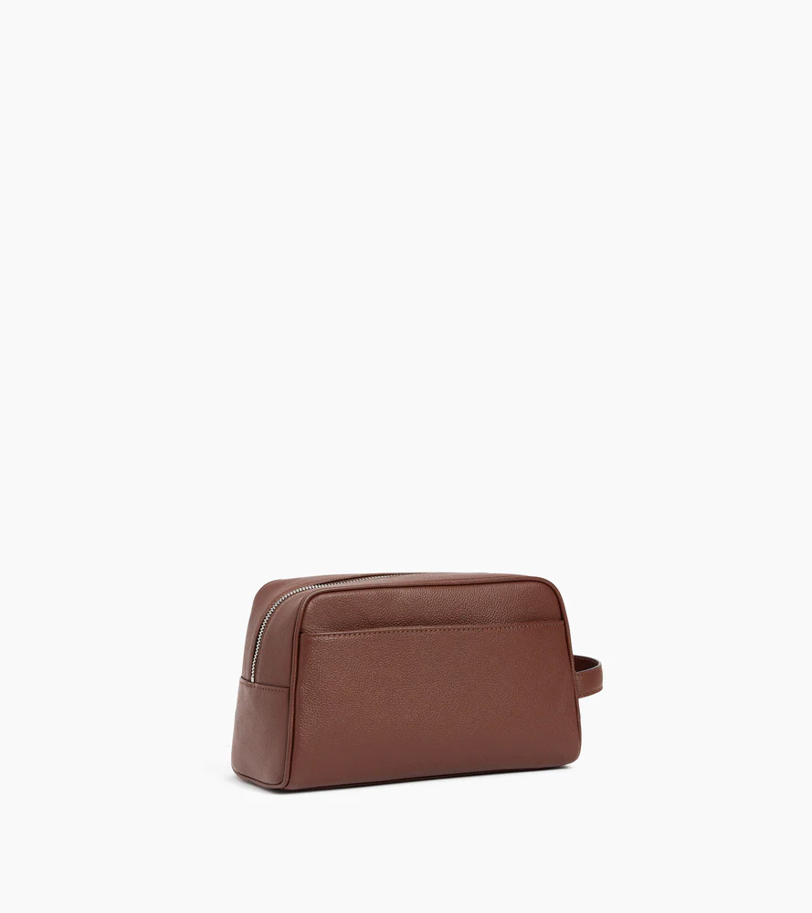 Trousse de toilette en cuir grainé - Image 4
