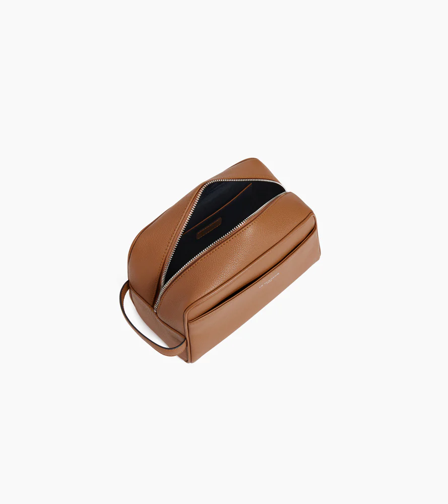 Trousse de toilette en cuir grainé - Image 3