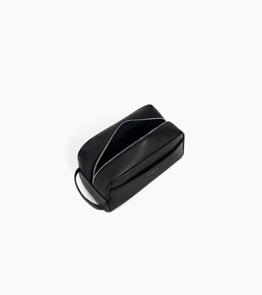 Trousse de toilette en cuir grainé - Image 3