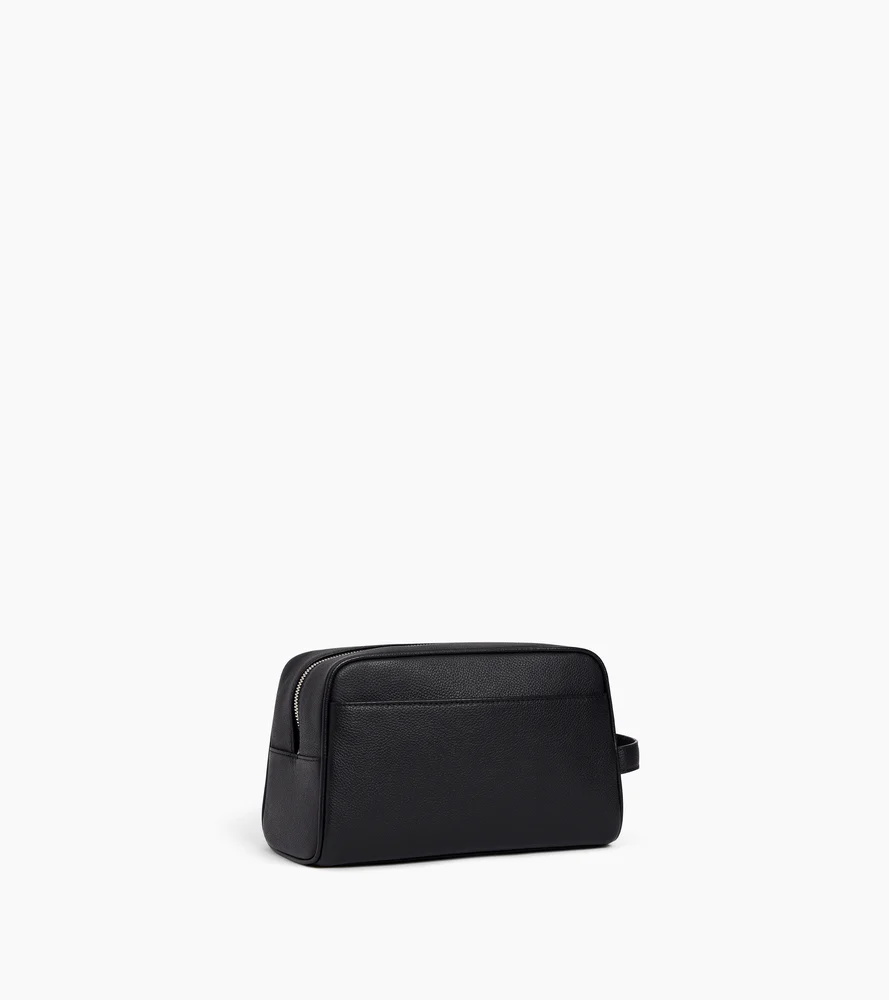 Trousse de toilette en cuir grainé - Image 4